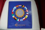 Verzamelboek vol met euromunten v 15 landen (12 gevuld), Ophalen of Verzenden, Overige landen, Overige waardes, Losse munt
