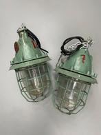Industriële lamp lampen / bully lamp / kooilamp / hanglampen, Huis en Inrichting, Ophalen, Gebruikt, Industrieel / Vintage, Minder dan 50 cm