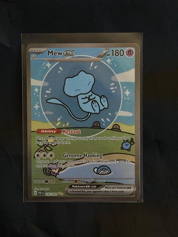 Mew EX 232 Bubble Mew, Hobby en Vrije tijd, Verzamelkaartspellen | Pokémon, Nieuw, Losse kaart, Ophalen of Verzenden