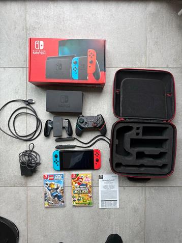 Nintendo Switch + Games + Reistas - Compleet! beschikbaar voor biedingen