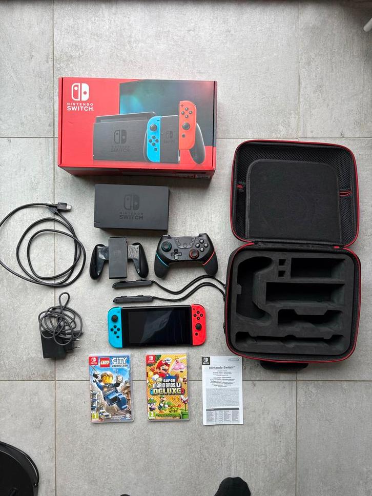 Nintendo Switch + Games + Reistas - Compleet!, Spelcomputers en Games, Games | Nintendo Switch, Zo goed als nieuw, Avontuur en Actie