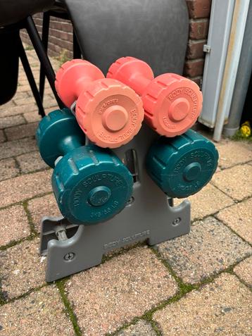 Body Sculpture Dumbbell Set - 1.5kg & 3kg beschikbaar voor biedingen