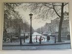 Ikea foto "Vilshult"  Amsterdamse gracht met rode fiets, Ophalen