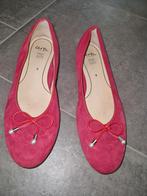 Ara Ballerina's Rood Suède Maat 9 / 43, Zo goed als nieuw, Ara, Rood, Ballerina's