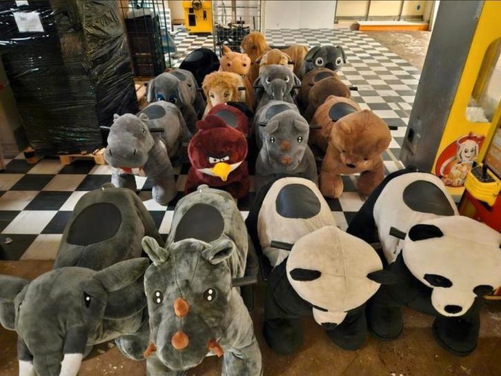 Rijbare dieren  met muntproever, Verzamelen, Automaten | Overige, Zo goed als nieuw, Ophalen