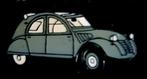 Citroën 2 CV pin- donkergrijs, Verzamelen, Speldjes, Pins en Buttons, Ophalen of Verzenden, Nieuw, Transport, Speldje of Pin