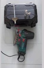 Decoupeerzaag, Ophalen, Gebruikt, Boormachine