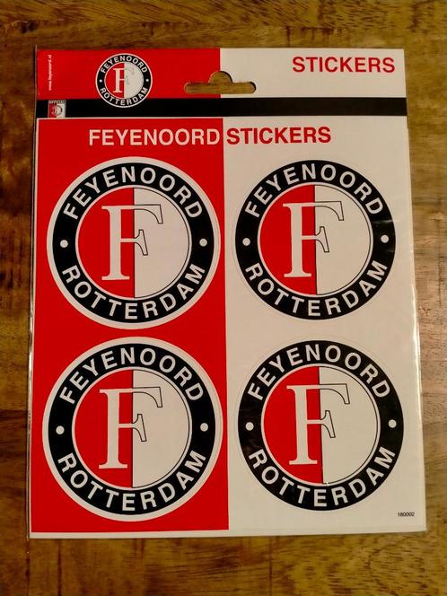 Feyenoord Rotterdam vintage voetbal stickervel stickers 2, Verzamelen, Sportartikelen en Voetbal, Zo goed als nieuw, Feyenoord