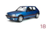 GEZOCHT: 1/8 model Peugeot 205 GTI 1.9L GT-Spirit, Ophalen of Verzenden, Nieuw, Auto
