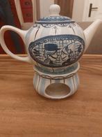 Delfts Blond Theepot met Theelicht, Ophalen of Verzenden