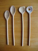 Diverse oude houten pollepels.(30/35cm), Ophalen, Zo goed als nieuw