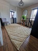 Handgeweven Marokkaans Beni Mrirt-tapijt 100 % wol, Huis en Inrichting, Crème, Ophalen of Verzenden, 200 cm of meer, Rechthoekig