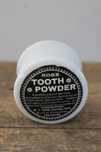 Oud advertising potje Rose Tooth Powder *Pronck & Praal*, Ophalen of Verzenden