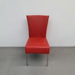 Amide eetkamerstoel - rode skai, Huis en Inrichting, Stoelen, Ophalen, Gebruikt, Rood, Vijf, Zes of meer stoelen