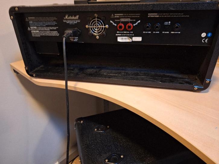 Marshall gitaar versterker, Muziek en Instrumenten, Versterkers | Bas en Gitaar, Gebruikt, Gitaar, 100 watt of meer, Ophalen