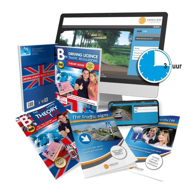 Driving Licence Theory Books (English, CBR Exam), Boeken, Auto's | Boeken, Zo goed als nieuw, Ophalen