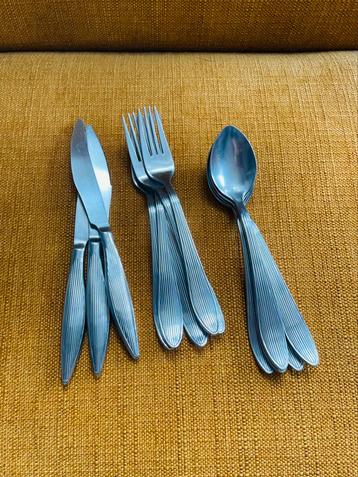 IKEA SMIDA vintage Ribbed RIBBEL Flatware set beschikbaar voor biedingen