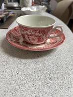 Royal Worchester thee kop en schotel, Antiek en Kunst, Antiek | Servies compleet, Ophalen of Verzenden