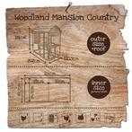 Nieuw Woodland kippenhok Mansion country, Ophalen of Verzenden, Nieuw, Kippenhok of Kippenren