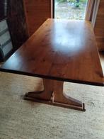 Grote Robuuste Houten Tafel - 190x96cm, Ophalen, Gebruikt, 50 tot 100 cm, 150 tot 200 cm