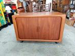 Vintage Dyrlund audio meubel, tv meubel, Minder dan 100 cm, 100 tot 150 cm, Gebruikt, Vintage