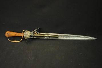 Replica Flintlock vuursteen & zwaard beschikbaar voor biedingen