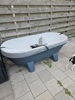 Garden tub met nieuwe douche en kraan zwart koopje, Ophalen, Minder dan 80 cm, Rond, Zo goed als nieuw