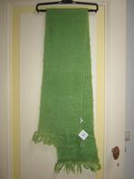 Mohair sjaal appeltjes groen, Kleding | Dames, Ophalen of Verzenden, Nieuw, Maat 38/40 (M), Sjaal