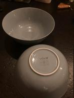 Twee blauw/grijze VIVO schalen, Huis en Inrichting, Keuken | Servies, Ophalen, Zo goed als nieuw