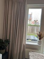 Gordijnen grijs/beige 275 cm bij 263 cm, Ophalen, 200 cm of meer, Grijs, Zo goed als nieuw