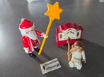 Playmobil Kerstman met orgel (met geluid) en engel, Ophalen of Verzenden, Zo goed als nieuw