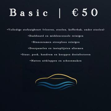 Auto interieur cleaning - detailing - schoonmakerij - beschikbaar voor biedingen