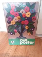 Wol poster van 48x60cm nieuw in doos retro vintage, Ophalen, Huis en Inrichting