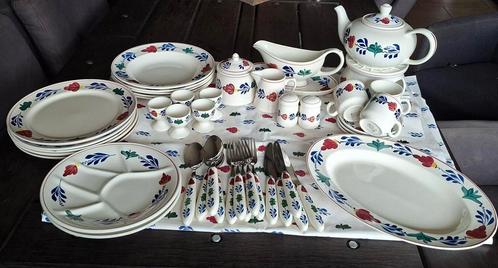 Boerenbont Servies Compleet, Antiek en Kunst, Antiek | Servies compleet, Ophalen