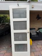 Binnendeur met glaspanelen 211,5x78 cm, Doe-het-zelf en Verbouw, Deuren en Horren, Ophalen, Gebruikt, Minder dan 80 cm, Binnendeur