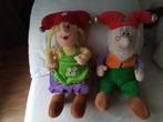 kabouter plop en kwebbel pluche knuffels in 1 koop, Ophalen of Verzenden, Gebruikt, Overige typen