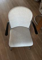2 Gispen 413R Stoelen - Beige Bekleding, Ophalen, Gebruikt, Twee, Overige kleuren