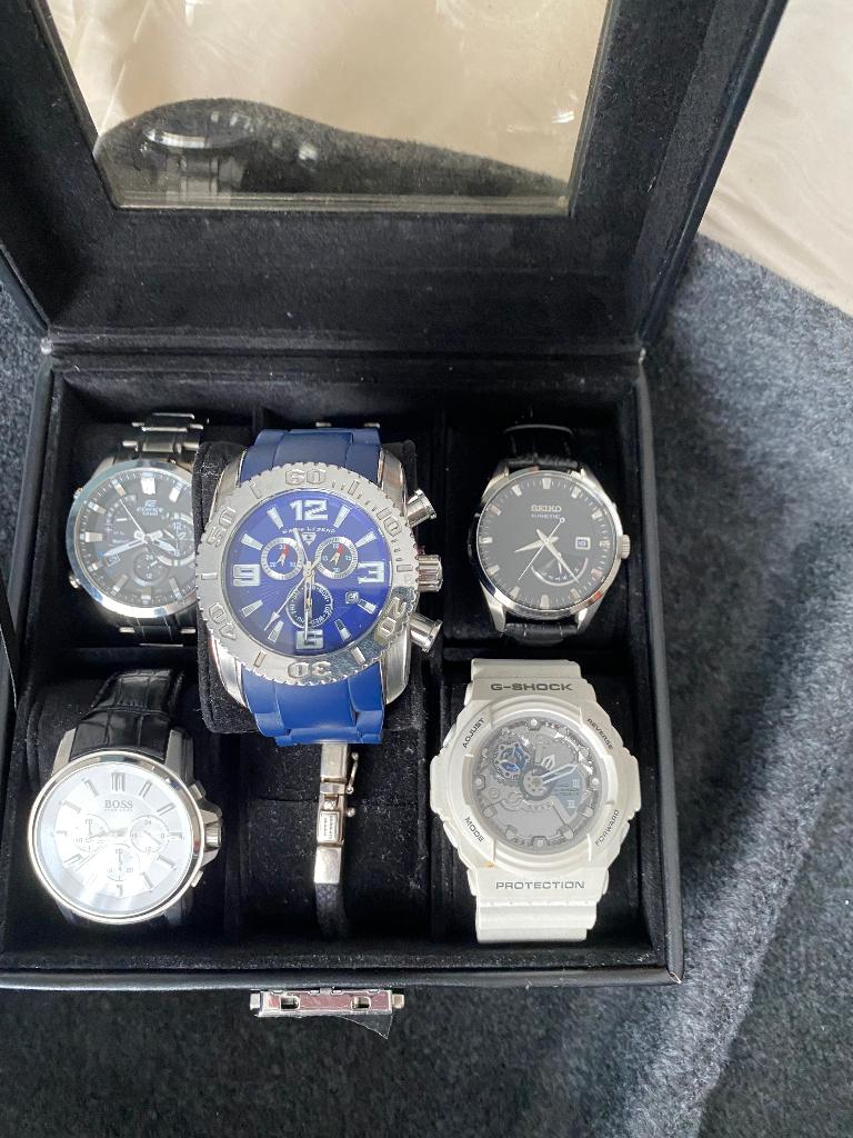 Horloge Swiss legend commander ZGAN, Overige merken, Staal, Polshorloge, Kunststof