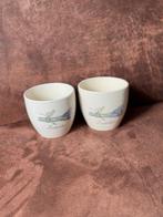 2 x Jet ter Steege Lavendel beker zonder oor, Ophalen of Verzenden, Zo goed als nieuw, Overige stijlen, Kop(pen) en/of Schotel(s)