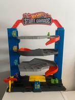 Hot Wheels Stunt Garage Speelset, Ophalen of Verzenden, Gebruikt, Bouwen