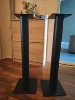 Norstone Stylum 3 - Zwarte Speaker Stands (2 stuks), Ophalen, Gebruikt, Front, Rear of Stereo speakers, Overige merken