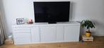 TV meubel wit, Huis en Inrichting, Kasten | Televisiemeubels, Ophalen, Gebruikt, 200 cm of meer, Minder dan 100 cm
