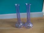 Paarse woon accessoires / vaasjes waxinelicht houders, Overige kleuren, Ophalen of Verzenden, Minder dan 50 cm, Glas