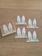Meri meri bunny paper ears, 5 new Easter, Ophalen of Verzenden, Nieuw, Feestartikel, Pasen