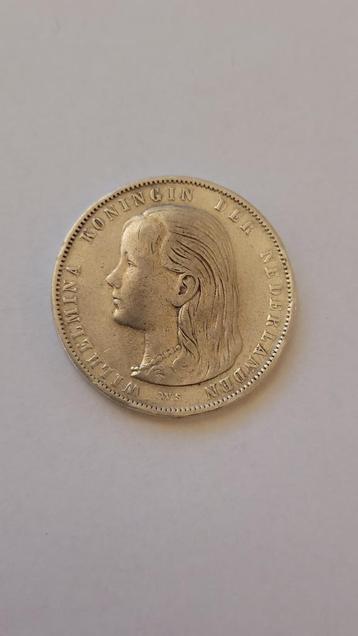 1 gulden 1896 beschikbaar voor biedingen