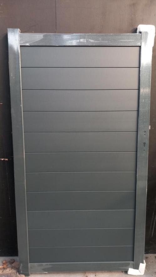Mooie nieuwe aluminium tuinpoort Ral7016, Tuin en Terras, Tuinpoorten, Nieuw, Looppoort, Aluminium, 150 tot 200 cm, Minder dan 100 cm