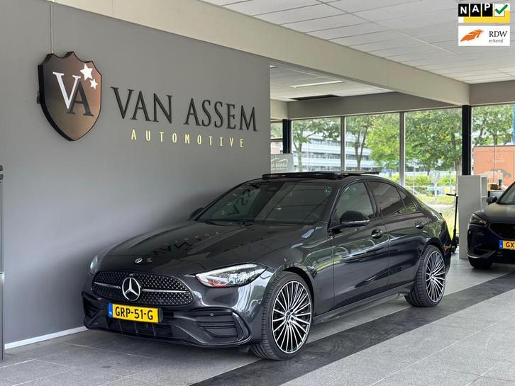 Mercedes-Benz C-klasse 300 e AMG Line Limited, Auto's, Mercedes-Benz, Bedrijf, Te koop, C-Klasse, 360° camera, ABS, Achteruitrijcamera
