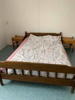 2 persoons bed, Huis en Inrichting, Ophalen, Gebruikt, Tweepersoons, Houten
