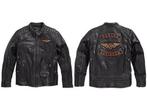 Te koop Harley Davidson jas van buffel leer xxl, Motoren, Kleding | Motorkleding, Ophalen of Verzenden, Jas | leer