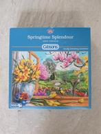 Gibsons puzzel 500 stukjes bloemen vogel tuin, Ophalen of Verzenden, 500 t/m 1500 stukjes, Zo goed als nieuw